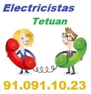 Telefono de la empresa electricistas Tetuan